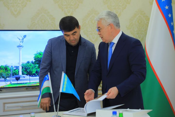 Қозоғистон билан ҳамкорликни ривожлантириш муҳокама қилинди