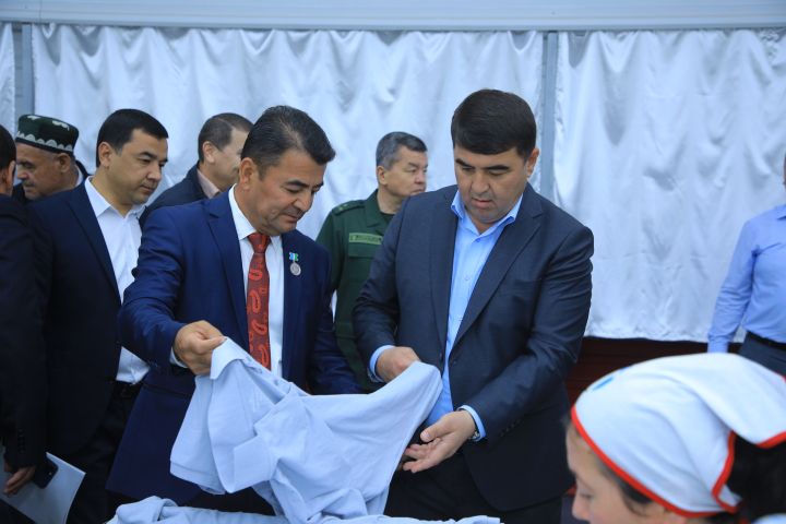 Чустда йирик текстиль корхонасининг янги навбати ишга тушди