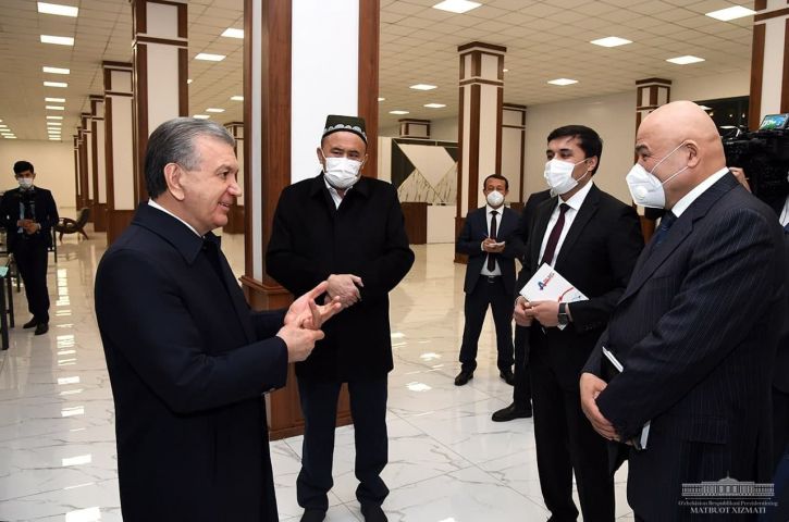 ПРЕЗИДЕНТ БАНДЛИК МУАССАСАЛАРИ ФАОЛИЯТИ БИЛАН ТАНИШДИ