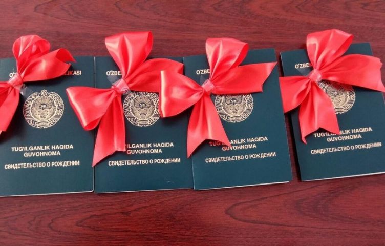 Энди чақалоқлар гувоҳномалари туғруқхонада берилади: 1 июндан бошлаб қонунчиликдаги ўзгаришлар