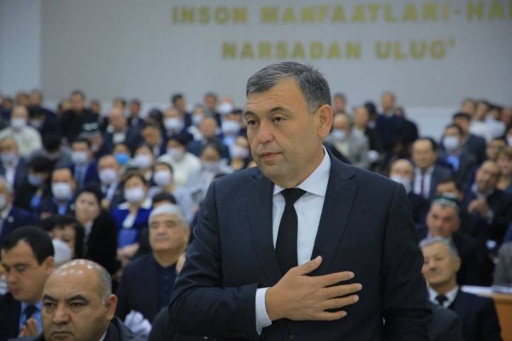 КОСОНСОЙ ТУМАНИГА ЯНГИ ҲОКИМ ТАЙИНЛАНДИ