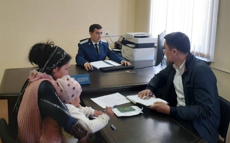 Алиментдан қарздорликлар ундирилмоқда