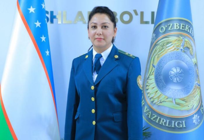 Ички ишлар ходими бўлганимдан фахрланаман – Маҳлиё Убайдуллаева