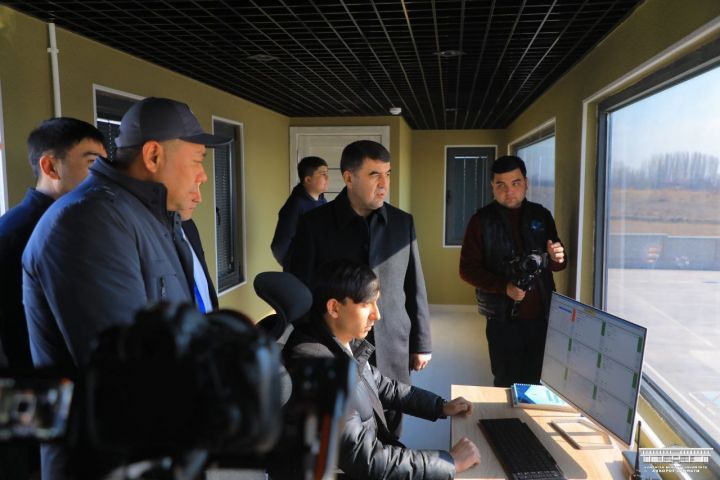 Наманганда ҳайдовчилик гувоҳномаси олиш учун инновацион имтиҳон маркази ишга тушди