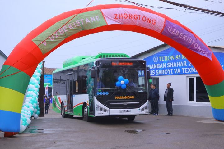 Замонавий автобуслар – эл хизматида